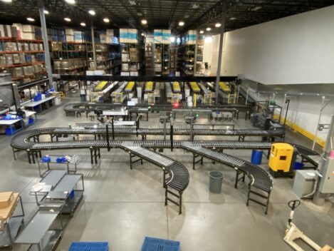 Four Types of Conveyors to Optimize your Operations: Sortation conveyor